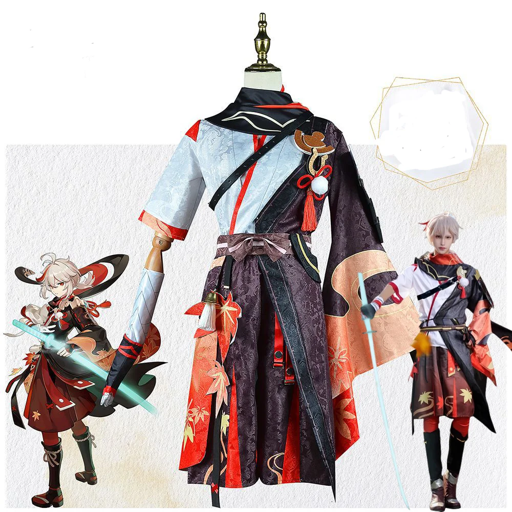 Anime Cosplay Kimono - Spiel Genshin Impact Kaedehara Kazuha Cosplay