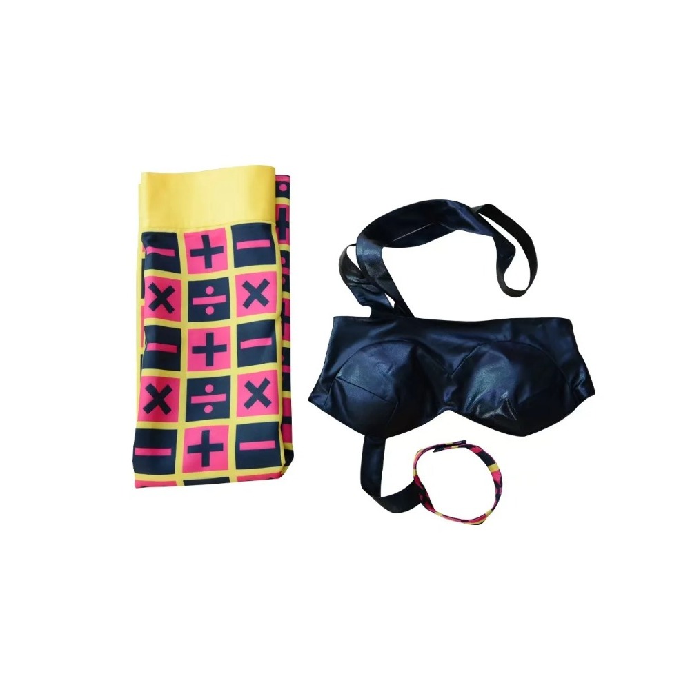 Cosplay Anime Jojo - Trish Una JoJo Cosplay-Set – Perücke,