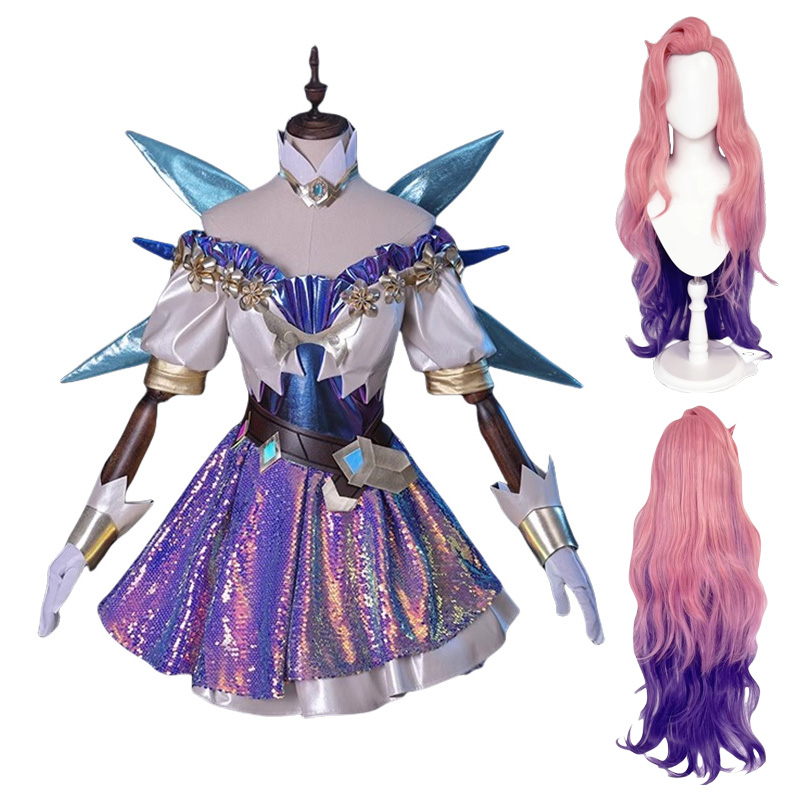 Anime Cosplay Eyes - LOL der Starry-Eyed Songstress Seraphine Cosplay