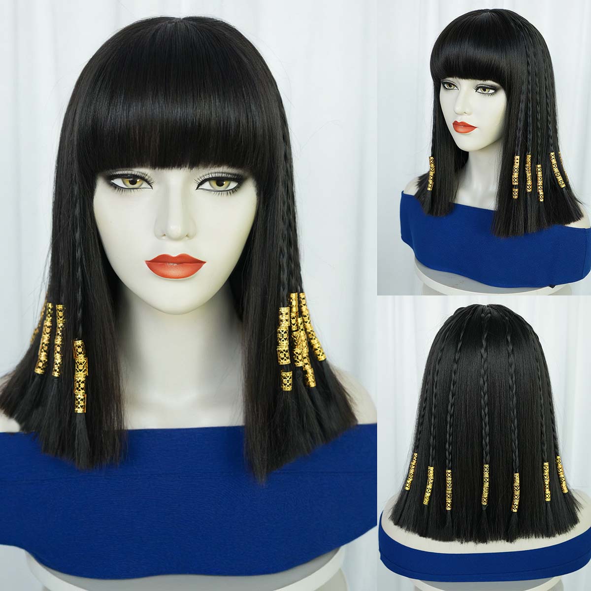 Egypt Cosplay Anime - Mode Perücke Frauen Halloween Kostüm Requisiten
