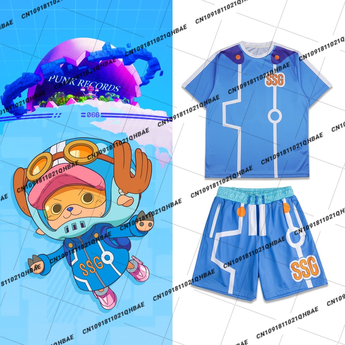 Costume Anime Cosplay - Neues Egghead Island Tony Tony Chopper