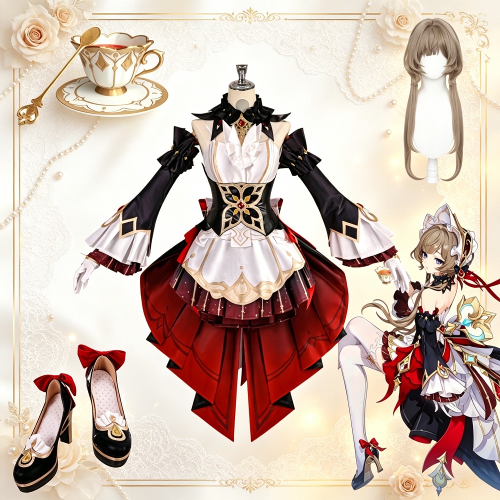 Anime Cosplay Show - Genshin Impact Sandrone The Marionette Cosplay-Kostüm