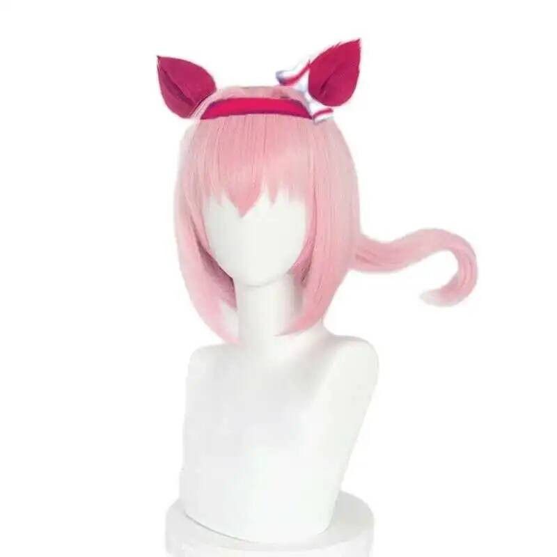 Anime Cosplay Wig - Uma Musume Haru Urara Cosplay Perücke