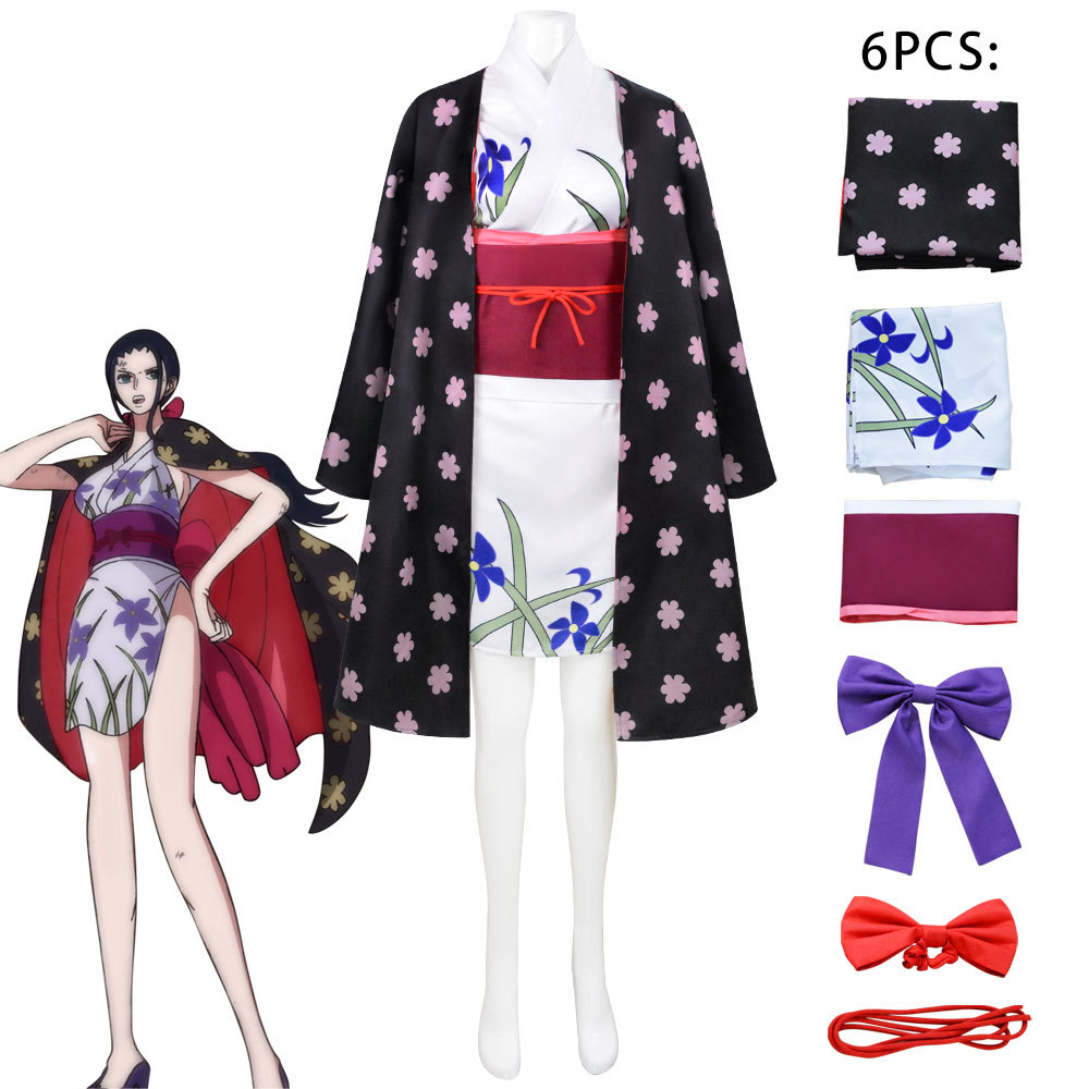 Damen-Outfit Nico Robin Cospla – Anime Cosplay Kimono Bewertung und Preis