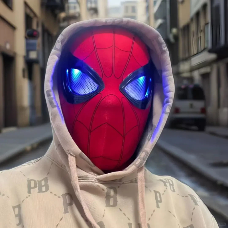 Spider-Man Kopfbedeckung mit B – Anime Cosplay Eyes Bewertung und Preis