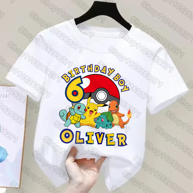 Pokemons Kinder-T-Shirts, Pika – Anime Cosplay Pokemon Bewertung und Preis