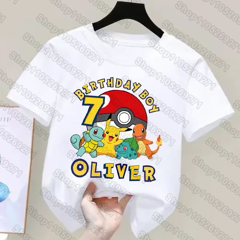 Pokemons Kinder-T-Shirts, Pika – Anime Cosplay Pokemon Bewertung und Preis
