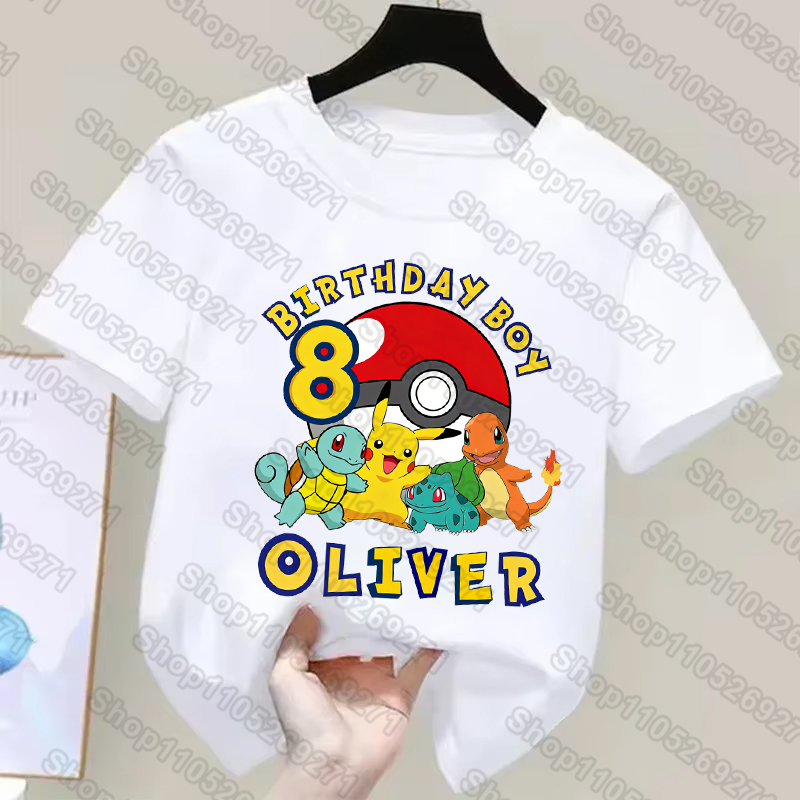 Pokemons Kinder-T-Shirts, Pika – Anime Cosplay Pokemon Bewertung und Preis