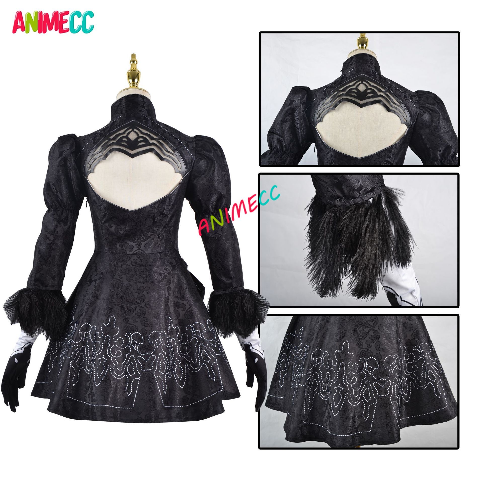 ANIMECC auf Lager S-3XL 2B Nie – Anime Cosplay Eyes Bewertung und Preis