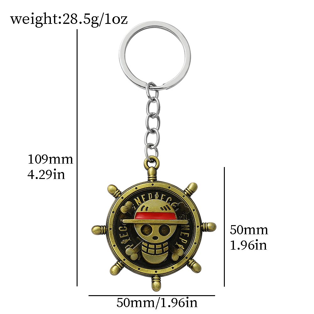 One Piece Anime Schlüsselanhän – One Piece Straw Hat Bewertung und Preis