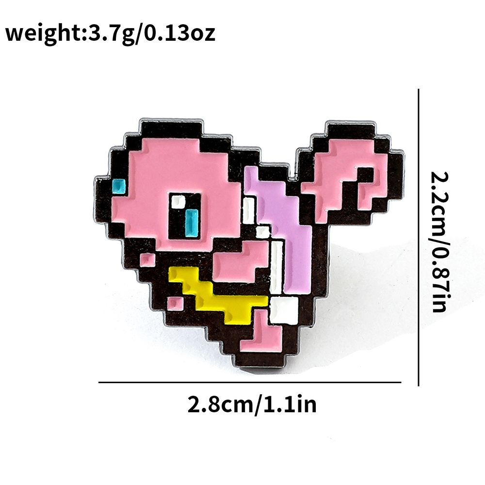 Pixel-Mosaik-Pokémon-Metall-Em – Anime Cosplay Pokemon Bewertung und Preis