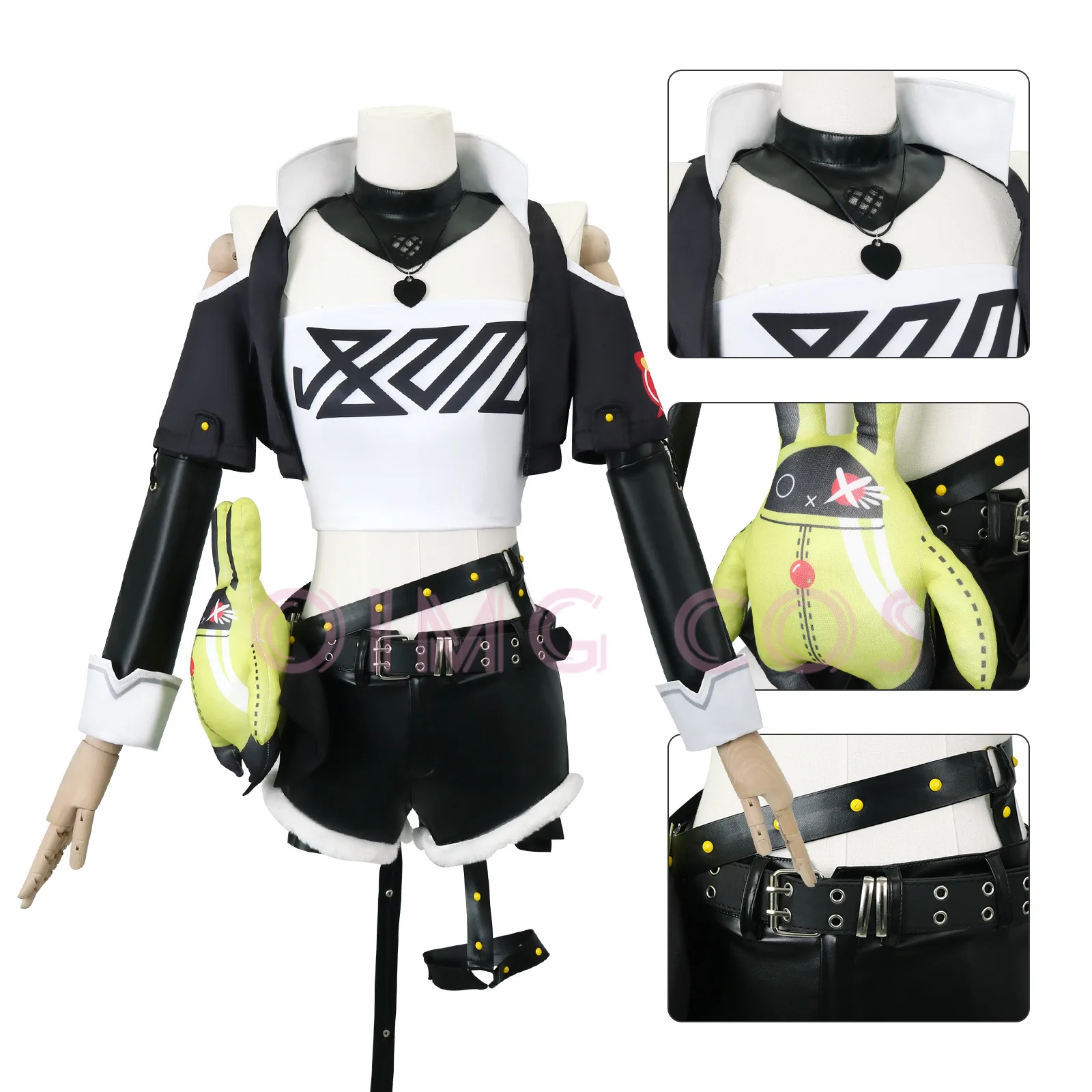 Nicole Demara Zenless Zone Zer – Anime Cosplay Wig Bewertung und Preis