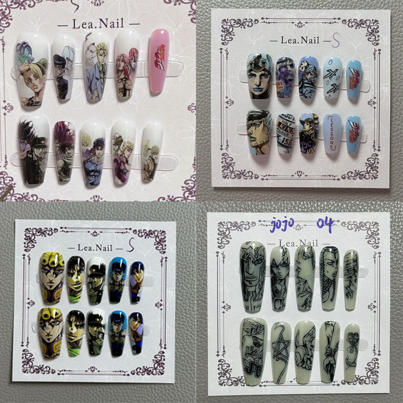 JOJO Nail Art Student Anime Ca – Cosplay Anime Jojo Bewertung und Preis