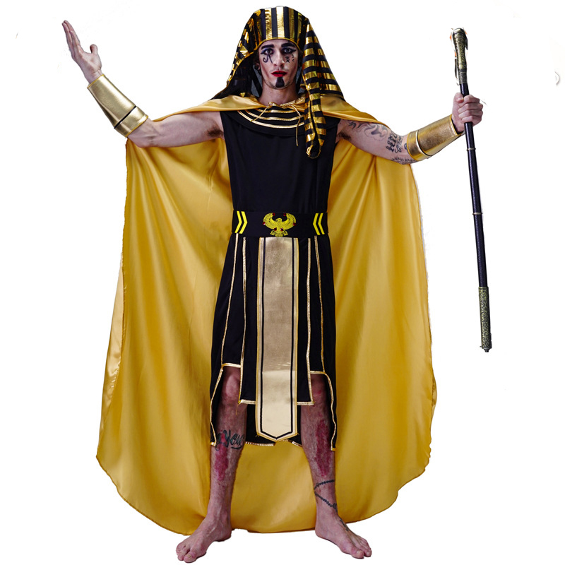 Halloween Männer Alte Ägyptisc – Egypt Cosplay Anime Bewertung und Preis