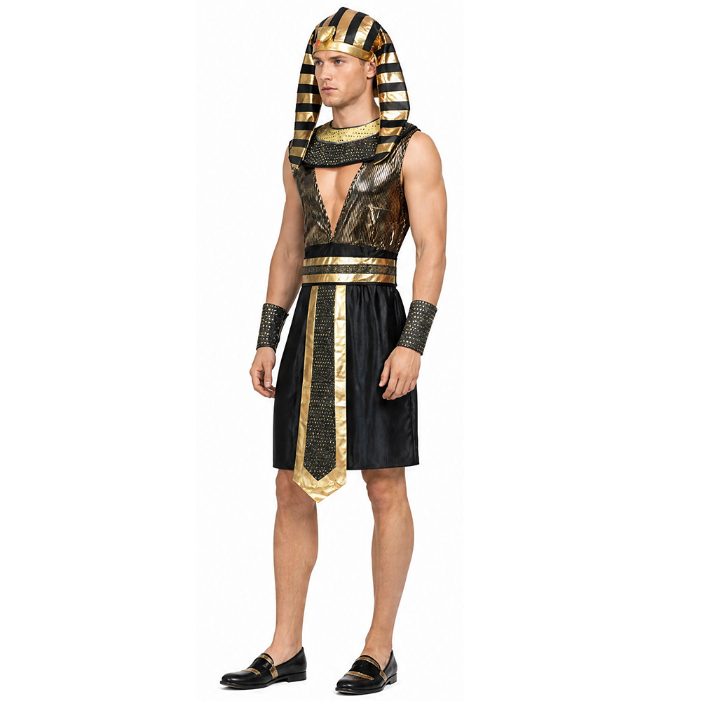 Ägyptisches Pharao-Kostüm für  – Egypt Cosplay Anime Bewertung und Preis