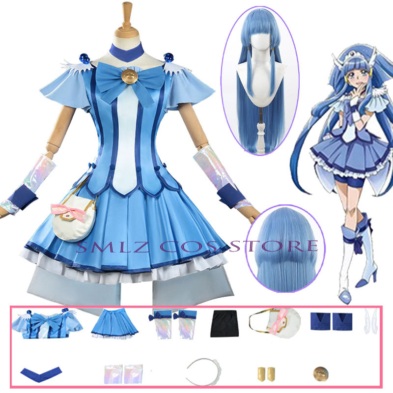 Cure Beauty Cosplay Anime Smil – Anime Cosplay Wig Bewertung und Preis