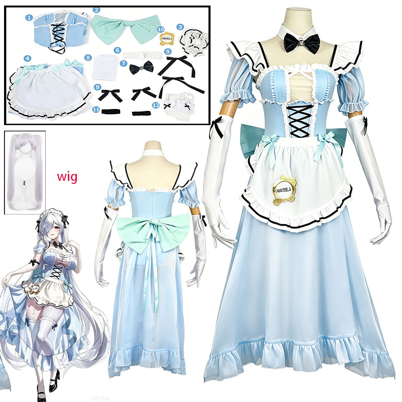 WHH Anime Game NIKKE Pilgrim C – Anime Cosplay Maid Bewertung und Preis