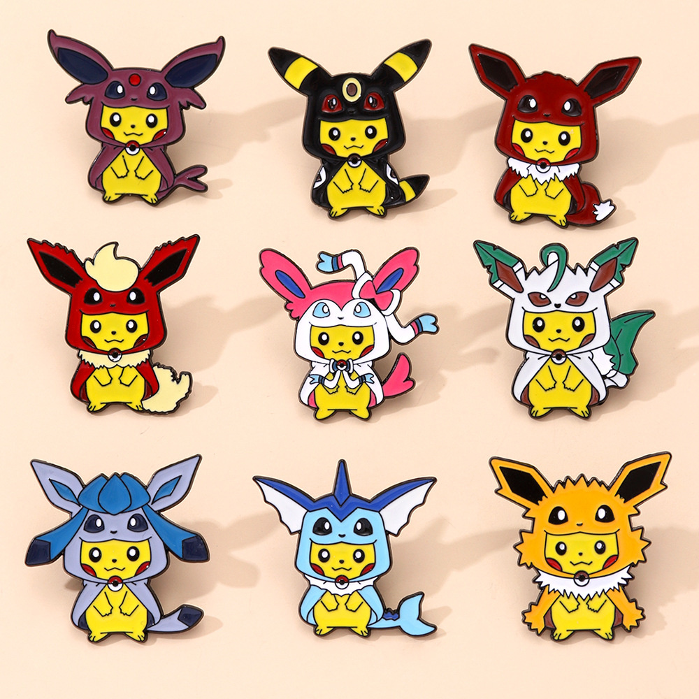 9-teiliges Anime Pokemon Anste – Anime Cosplay Pokemon Bewertung und Preis