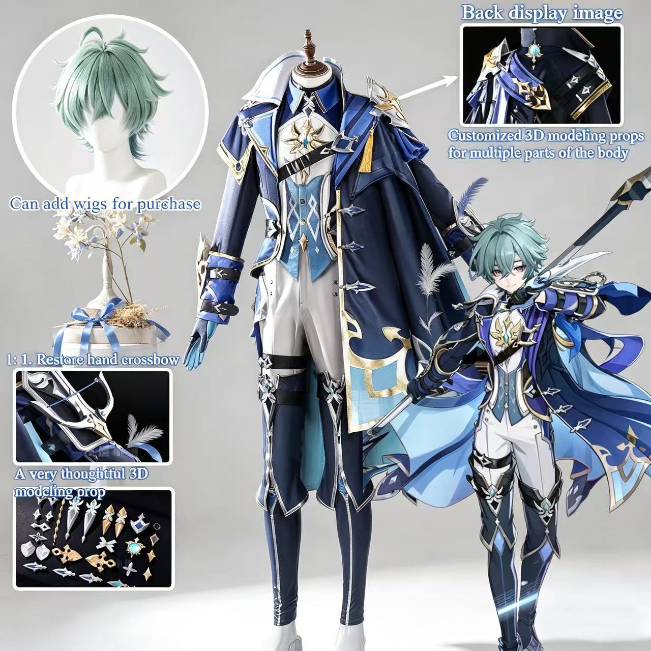 Lohen Cosplay Game Cosplay Ser – Anime Cosplay Seri Bewertung und Preis