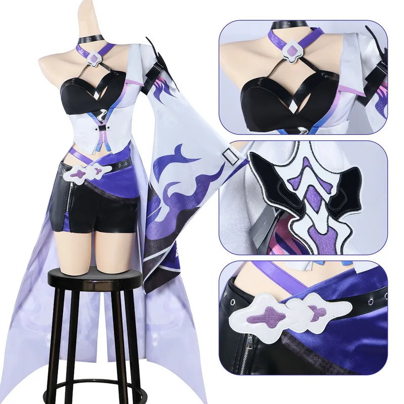 Auf Lager Acheron Cosplay Kost – Anime Cosplay Waifu Bewertung und Preis