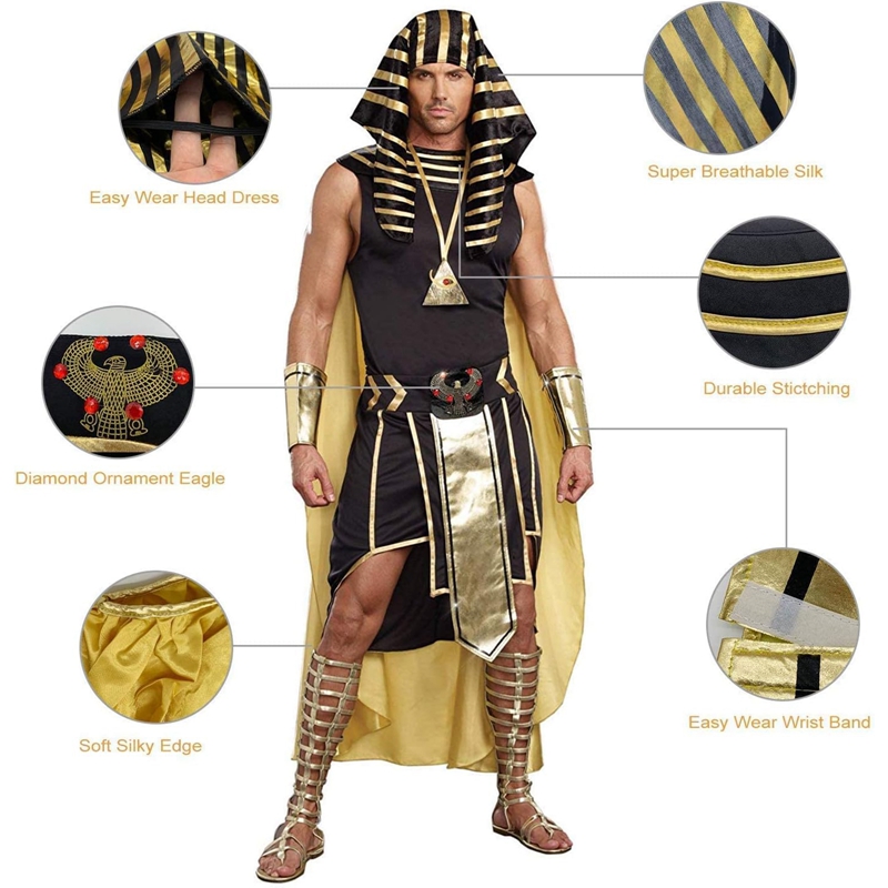 Ägyptisches Kostüm-Set für Her – Egypt Cosplay Anime Bewertung und Preis