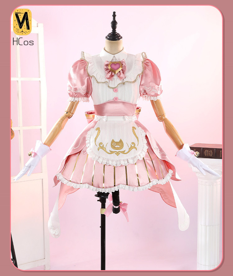 Handgefertigtes Cosplay-Outfit – Anime Cosplay Maid Bewertung und Preis