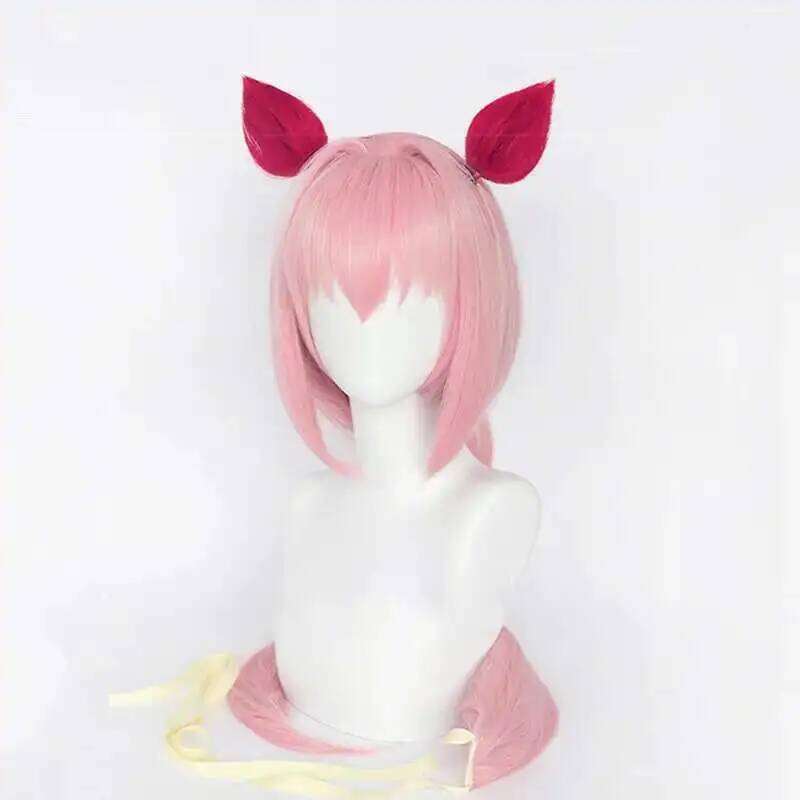 Uma Musume Haru Urara Cosplay  – Anime Cosplay Wig Bewertung und Preis