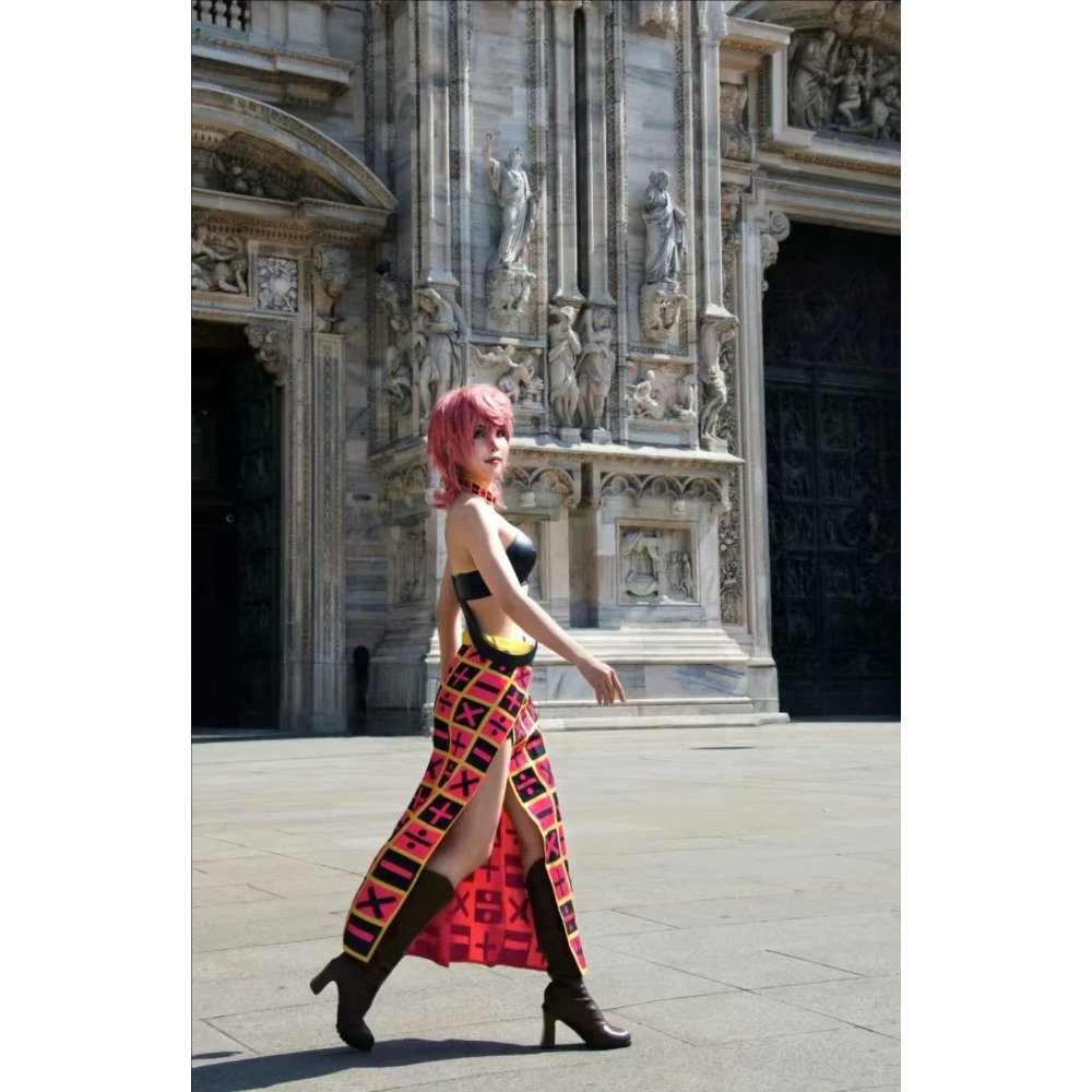 Damen JoJo's Bizarre Adventure – Anime Cosplay Photoshoot Bewertung und Preis